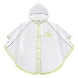Дощовик-пончо Cool Kids, напівпрозорий з салатовим (15533) - Pampik