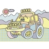 Чарівні водяні розмальовки. Машинки (F00024617) - Pampik - 3