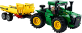 Конструктор LEGO Technic Трактор John Deere 9620R 4WD, 390 деталей (42136) - Pampik - 3