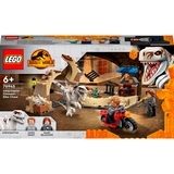 Конструктор LEGO Jurassic World Переслідування атроцираптора на мотоциклі (76945) - Pampik