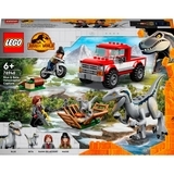 Конструктор LEGO Jurassic World Полювання на Блу і Бета-велоцираптора (76946) - Pampik