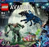 Конструктор LEGO Avatar Аватар Нейтірі та Танатор проти Куарітча у скафандрі УМП (75571) - Pampik