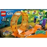 Конструктор LEGO City Stuntz Каскадерська петля Удар Шимпанзе (60338) - Pampik