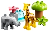 Конструктор LEGO DUPLO Дикі тварини Африки, 10 деталей (10971) - Pampik - 2