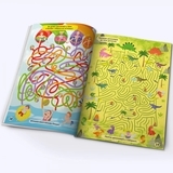 Книга Улюблена книжка шукалок, ходилок, кружлялок, лабіринтів. Цуценя на прогулянці - Pampik - 2