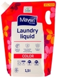 Гель для стирки цветных вещей Mayeri, 37 стирок, 1.5 л (4740060004544) - Pampik