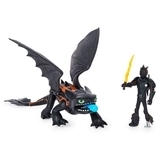 Ігровий набір Dragons Як приборкати дракона 3: набір з дракона Беззубика та вершника Гикавки (SM66621/3205) - Pampik