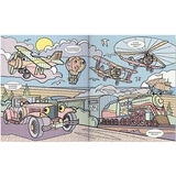 Книга Віммельбух. Водяні розмальовки. Їдемо, пливемо, летимо - Pampik - 2