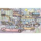 Книга Віммельбух. Водяні розмальовки. Транспорт - Pampik - 2