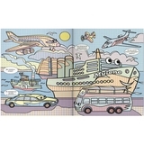 Книга Віммельбух. Водяні розмальовки. Їдемо, пливемо, летимо - Pampik - 3