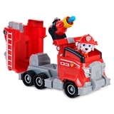 Ігровий набір Paw Patrol Щенячий патруль у кіно: рятівний автомобіль де-люкс з водієм Маршалом (SM16776/6083) - Pampik