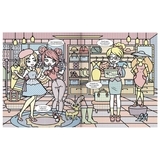 Книга Віммельбух. Водяні розмальовки. Модниці-подружки - Pampik - 2