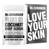 Кокосовий скраб для тіла Mr.Scrubber My Coco Oil, 200 г - Pampik