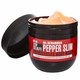 Зігрівальне антицелюлітне обгортання для тіла Mr.Scrubber Stop Cellulite Pepper Slim, 250 г - Pampik
