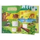 Перші аплікації. Лісові тварини. Виріж і наклей - Pampik - 2