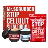 Антицеллюлитный набор Mr.Scrubber Hot & Cold + Скраб (250 г+250 г+200 г) (4820200331218) - Pampik