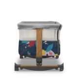 Ліжечко приставне Lionelo Leonie Blue Navy, синій - Pampik - 17