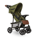 Прогулянковий візок Lionelo Emma Plus Forest Green, зелений - Pampik - 2