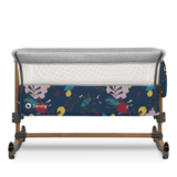 Ліжечко приставне Lionelo Leonie Blue Navy, синій - Pampik - 10