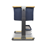 Ліжечко приставне Lionelo Timon Blue Navy, синій - Pampik - 7