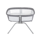 Кроватка приставная Lionelo Malin Grey Concrete, серый - Pampik