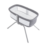 Кроватка приставная Lionelo Malin Grey Concrete, серый - Pampik - 3