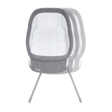 Кроватка приставная Lionelo Malin Grey Concrete, серый - Pampik - 4