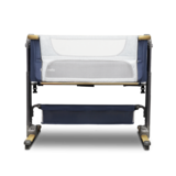 Ліжечко приставне Lionelo Timon Blue Navy, синій - Pampik - 4