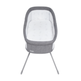 Кроватка приставная Lionelo Malin Grey Concrete, серый - Pampik - 5