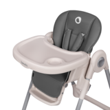 Стільчик для годування Lionelo Zanna Grey Stone, сірий - Pampik - 6