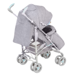 Прогулянковий візок Lionelo Irma Grey Mint, сірий з м'ятним - Pampik - 4