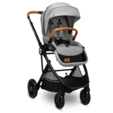 Прогулочная коляска Lionelo Dani Grey Stone, серый - Pampik - 4