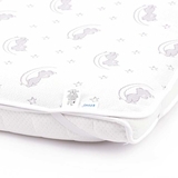 Наматрацник-поверхня Руно Ведмедики, непромокальний, жаккард, 120х60 см, білий (927МЖ) - Pampik - 4