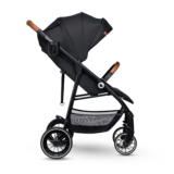 Прогулочная коляска Lionelo Alexia Black Onyx, черный - Pampik - 3