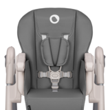 Стільчик для годування Lionelo Zanna Grey Stone, сірий - Pampik - 10