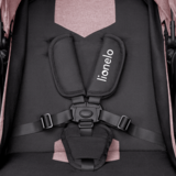 Прогулянковий візок Lionelo Alexia Pink Rose, рожевий - Pampik - 11