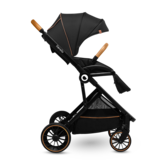 Прогулочная коляска Lionelo Riya Black Onyx, черный - Pampik - 8
