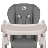 Стільчик для годування Lionelo Zanna Grey Stone, сірий - Pampik - 12
