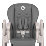 Стільчик для годування Lionelo Zanna Grey Stone, сірий - Pampik - 11