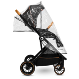 Прогулочная коляска Lionelo Riya Black Onyx, черный - Pampik - 9