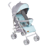 Прогулянковий візок Lionelo Irma Grey Mint, сірий з м'ятним - Pampik - 3