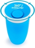 Чашка-непроливайка Munchkin Miracle 360 з кришкою, 296 мл, блакитний (51858) - Pampik - 2