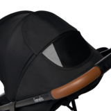 Прогулочная коляска Lionelo Alexia Black Onyx, черный - Pampik - 7