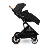 Прогулочная коляска Lionelo Riya Black Onyx, черный - Pampik - 11