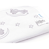 Наматрацник-поверхня Руно Ведмедики, непромокальний, жаккард, 120х60 см, білий (927МЖ) - Pampik - 3