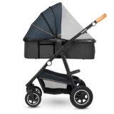 Універсальна коляска 2 в 1 Lionelo Amber 2 Blue Navy, темно-синій - Pampik - 6
