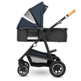 Універсальна коляска 2 в 1 Lionelo Amber 2 Blue Navy, темно-синій - Pampik - 5