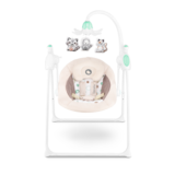 Крісло-гойдалка Lionelo Robin Beige, бежевий - Pampik - 7