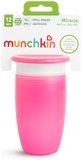 Чашка-непроливайка Munchkin Miracle 360 з кришкою, 296 мл, рожевий (51859) - Pampik - 5