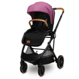 Універсальний візочок 2 в 1 Lionelo Riya 2in1 Pink Violet, рожевий - Pampik - 17